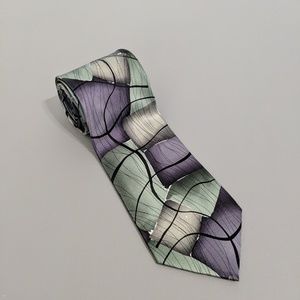 Jerry Garcia Moon Mountains Mens Neck Tie